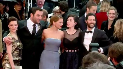 Cannes: tapis rouge de "Jimmy P." arrosé mais bien garni