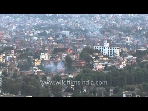 View of Kathmandu from Pashupatinath temple