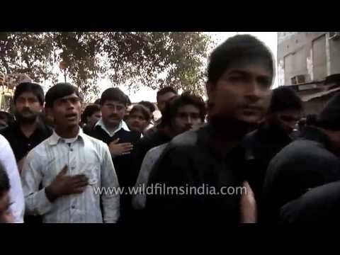 Mourning the death of Hussain - Muharram Procession