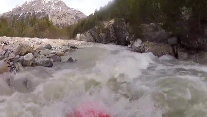 Kayak, Clarée, finalement en légère crue - Part 3