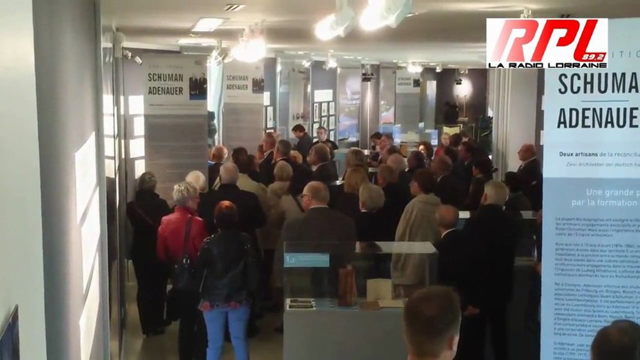 Exposition "Schuman-Adenauer" à la Maison Robert Schuman de Scy-Chazelles