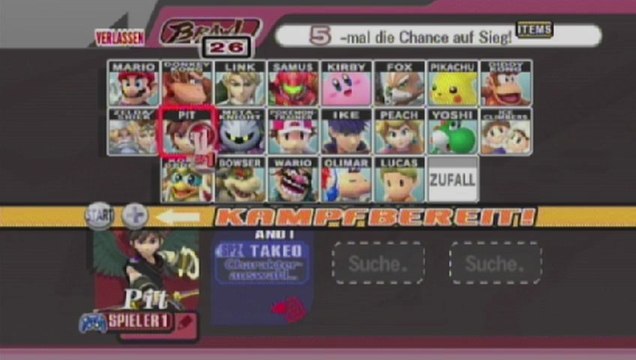 Let's Play Super Smash Brothers Brawl Online Outtake 1