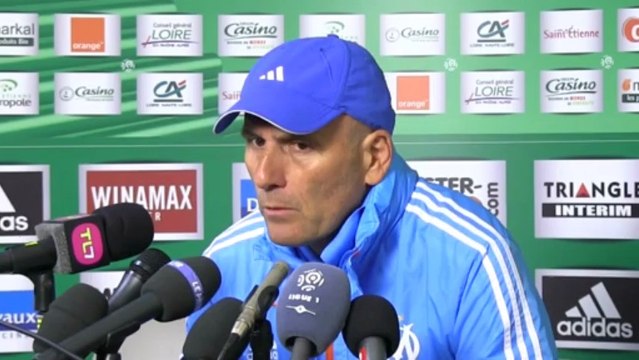 OM : Baup a recadré ses joueurs à St Etienne