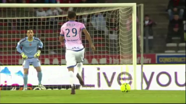 But Saber KHLIFA (2ème) - Evian TG FC - Valenciennes FC (2-0) - saison 2012/2013