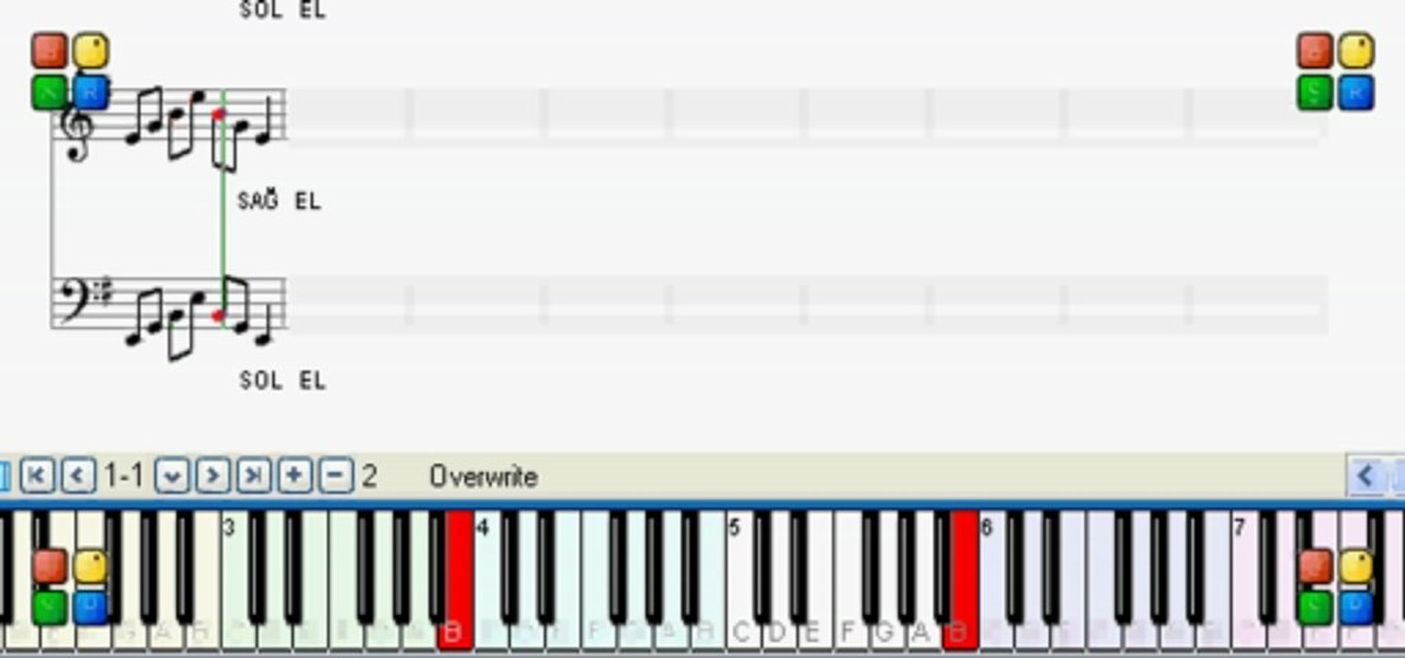 PİYANO  DERSİ  -  Mi Minör gamı - ( 0543 232 91 22 : Taci Hoca )