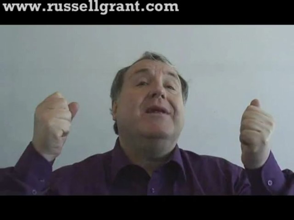 Russell Grant Video Horoscope Capricorn May Sunday 19th 2013 www.russellgrant.com