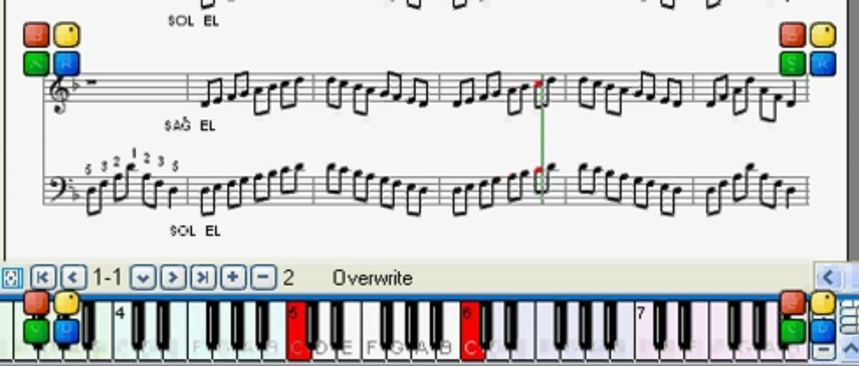 PİYANO  DERSİ  -  Re Minör gamı - ( 0543 232 91 22 : Taci Hoca )