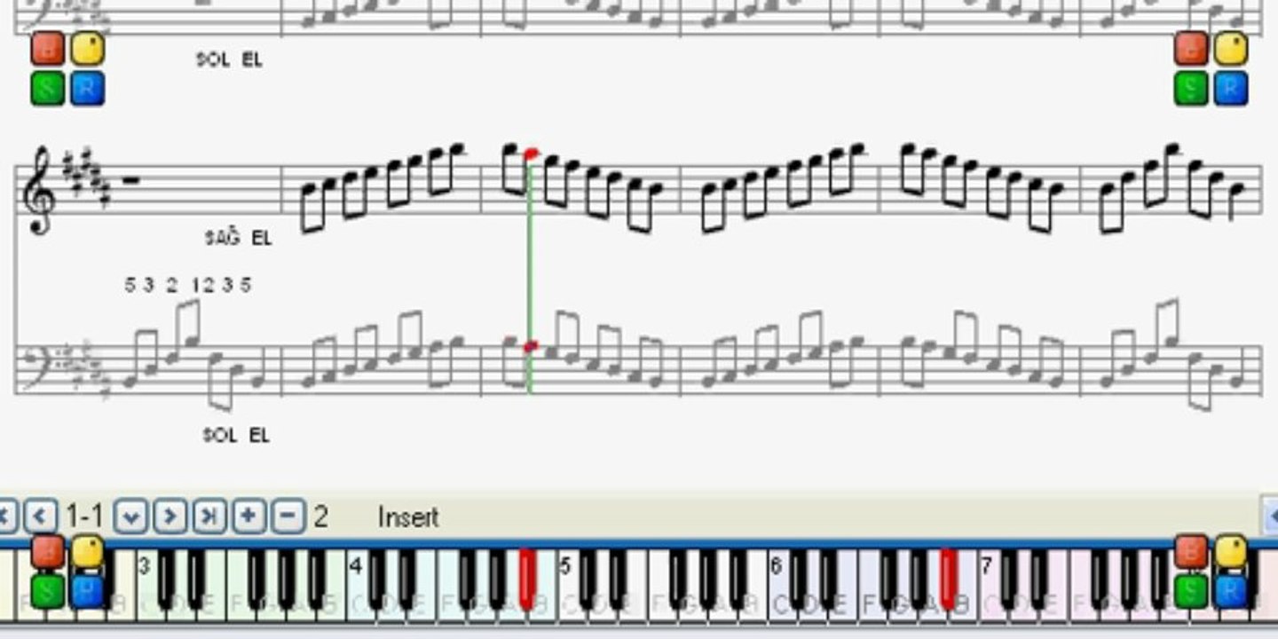 PİYANO  DERSİ  -  Si  Majör  Gamı -( 0543 232 91 22 : Taci Hoca )
