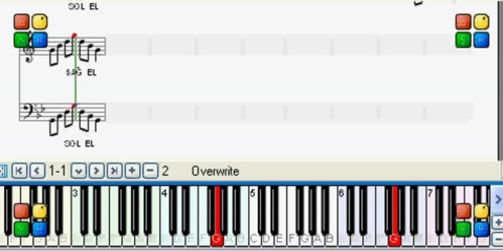 PİYANO DERSİ - Sol Minör gamı - ( 0543 232 91 22 : Taci Hoca )