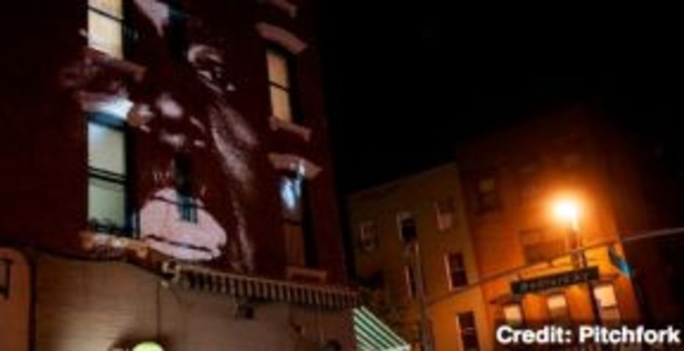 Kanye Premieres 'New Slaves' Video on Sides of 66 Buildings