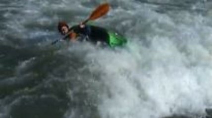 Kanu Freestyle in Plattling- das Team Baden trainiert