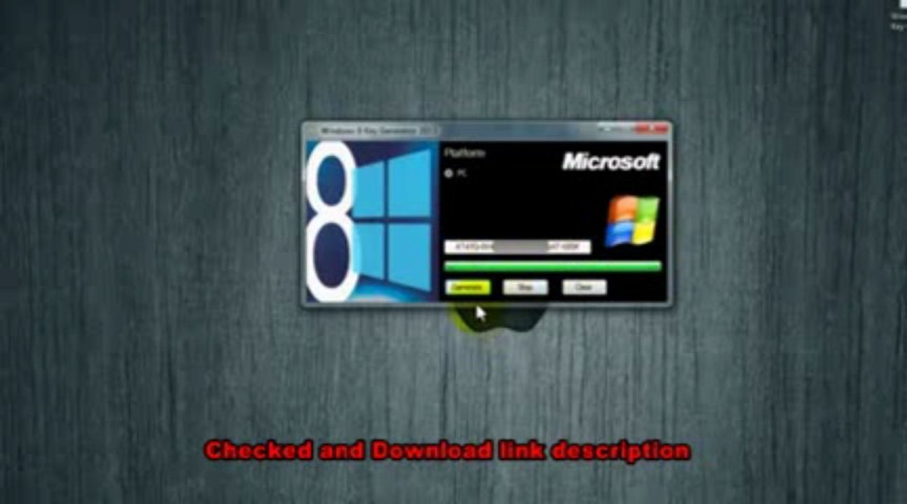 Windows 8 Key Generator 2013 ★★★★★ Checked and Working