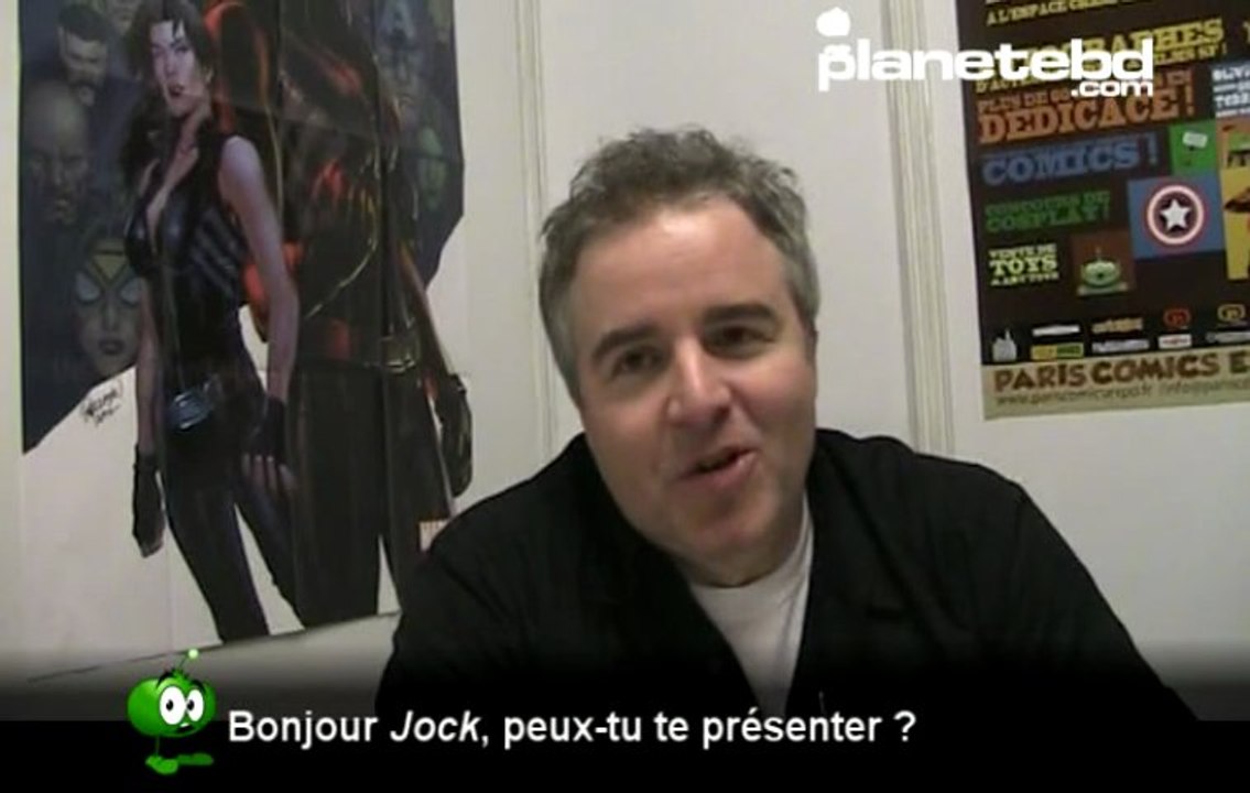 Jock en interview sur PlaneteBD.com