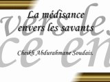 rappel sur la medisance Cheikh Soudais