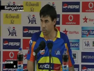 We are very happy after finish with top position says Chennai Super Kings coach Stephen Fleming afte