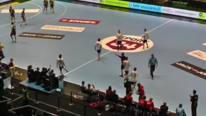 EHF - HBC Nantes / Holstebro - Utilisation de la vidéo par les arbitres