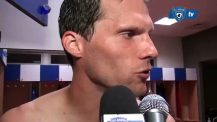 L1 / 2012-13 : Nancy 1-2 Bastia : Réaction de S. Marchal