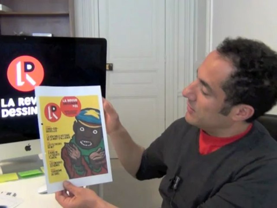 Elhadi Yazi pour La Revue Dessinée