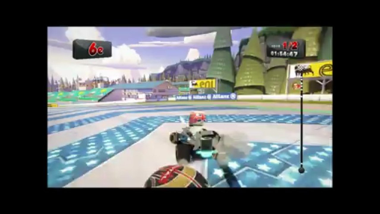 F1 race star