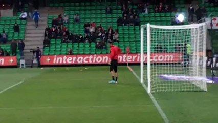 18/05/13 : SRFC-ACA : Costil à l'échauffement