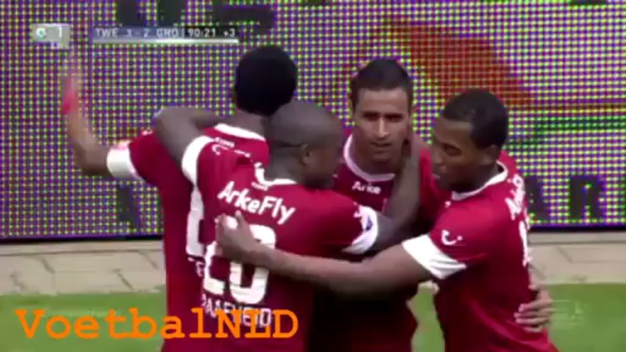 Goal Nacer Chadli FC Twente - FC Groningen 3-2 Europa League Play-offs 19 Mei 2013