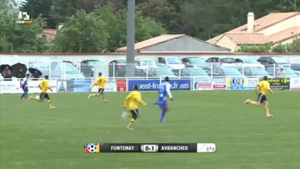 Vendée Fontenay Foot 1 - 1 US Avranches Mt St-Michel (18/05/2013)