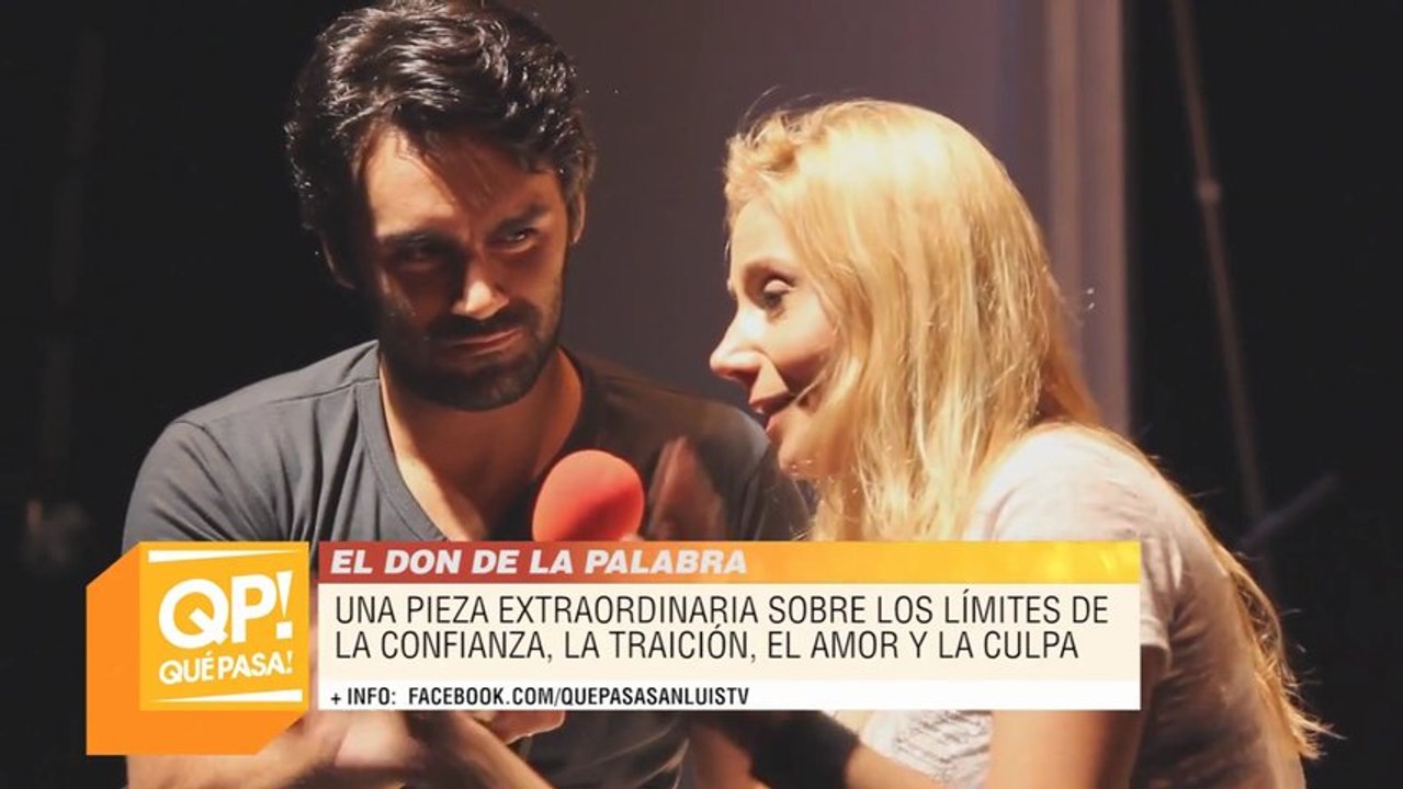 Gonzalo Heredia y Andrea Politti Qué Pasa! "El Don de la Palabra" San Luis