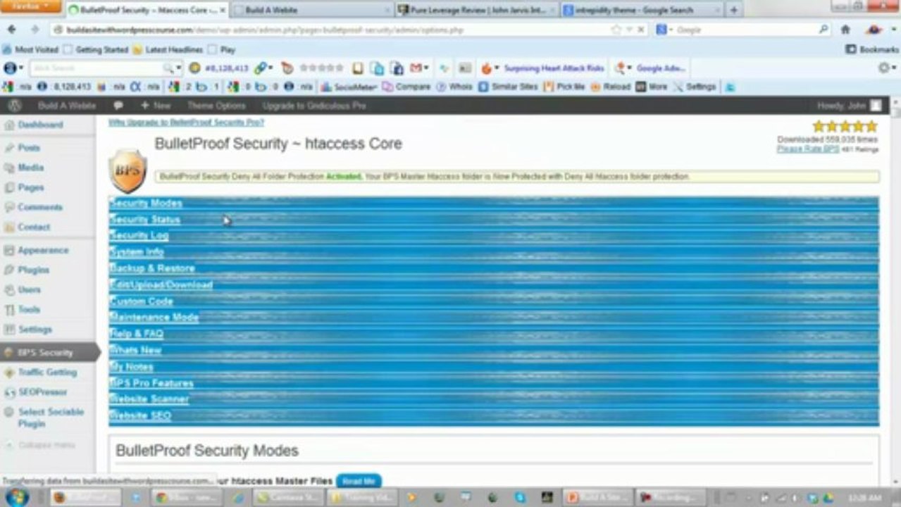 Using WordPress To Build A Website Step By Step Part 2