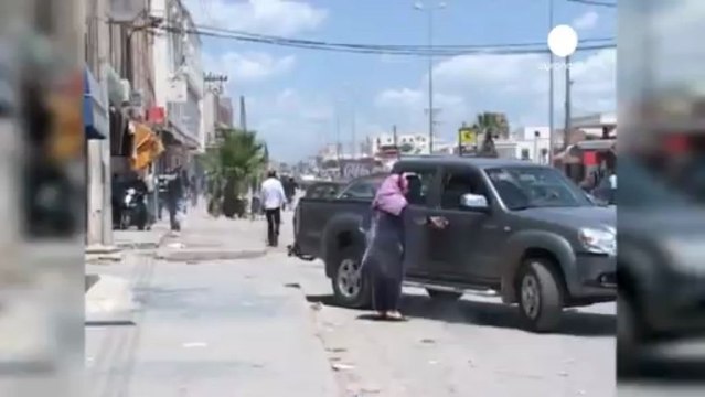 Salafists clash with police in Tunisia after rally is banned