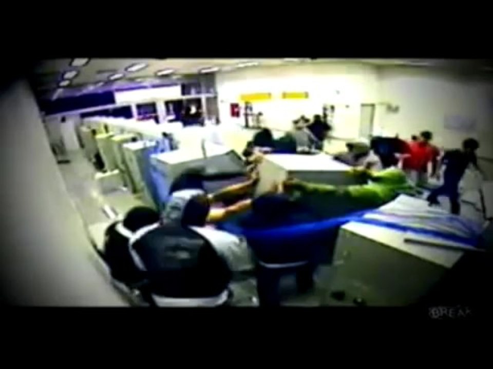 Banküberfall in Brasilien mit ca 40 Mann.