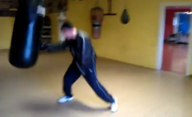Boxing bag workout (jon honney)