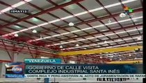 Vicepdte. Arreaza visita complejo industrial Santa Inés en Barinas