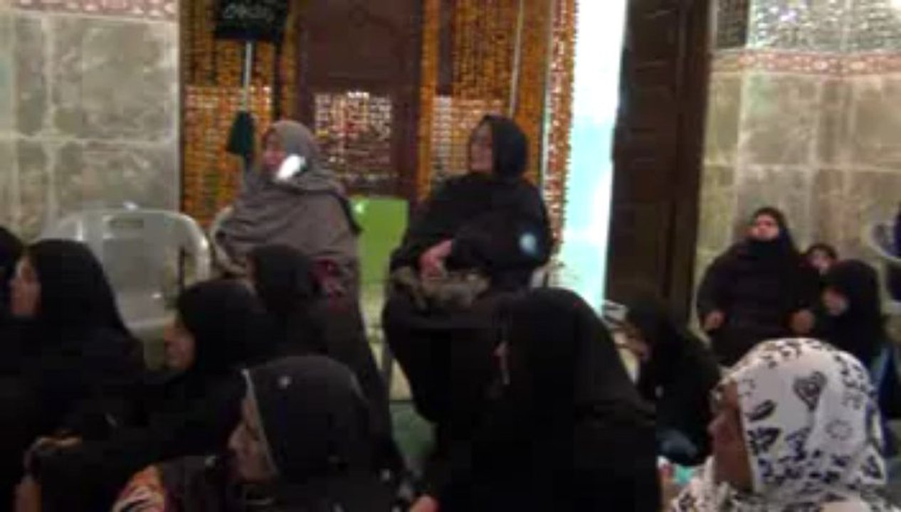 Zakira Zeeshan Fatima Majlis e Aza At Mashad Palace
