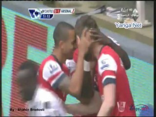 Newcastle United 0-1 Arsenal Koscielny 19/5/2013