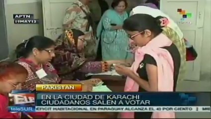 Con fuertes medidas de seguridad se realizan elecciones en Pakistán