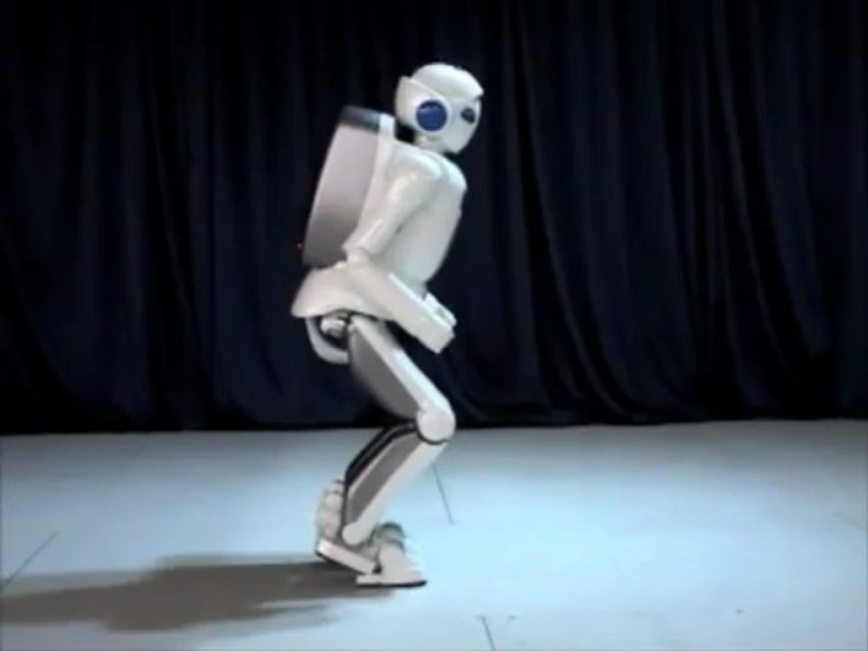 Robot running