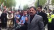Protest Against Altaf Hussain at 10 Downing Street London 19 May 2013