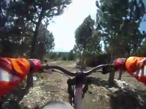 VTT enduro sur le Mont Ventoux