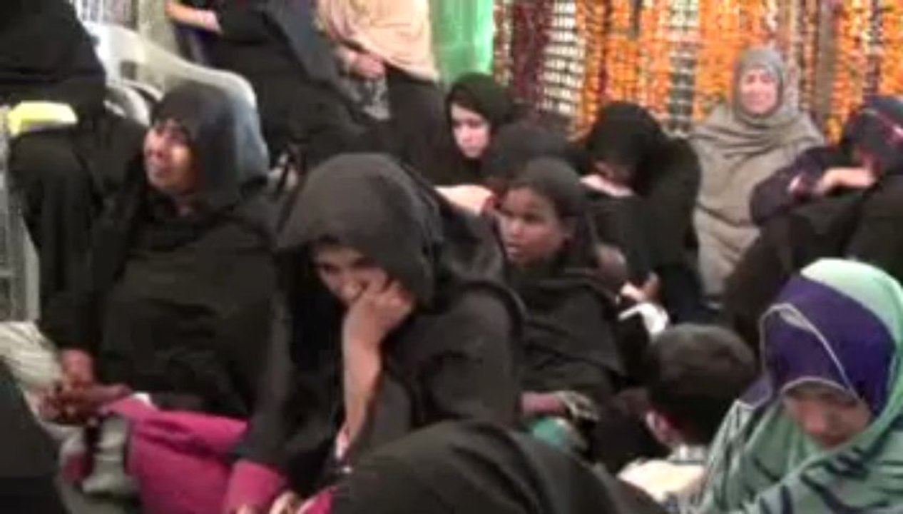 Zakira Zeeshan Fatima Majlis e Aza At Mashad Palace