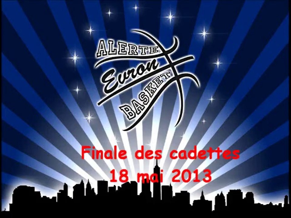 Basket - Finale des cadettes  de la Mayenne - 2013