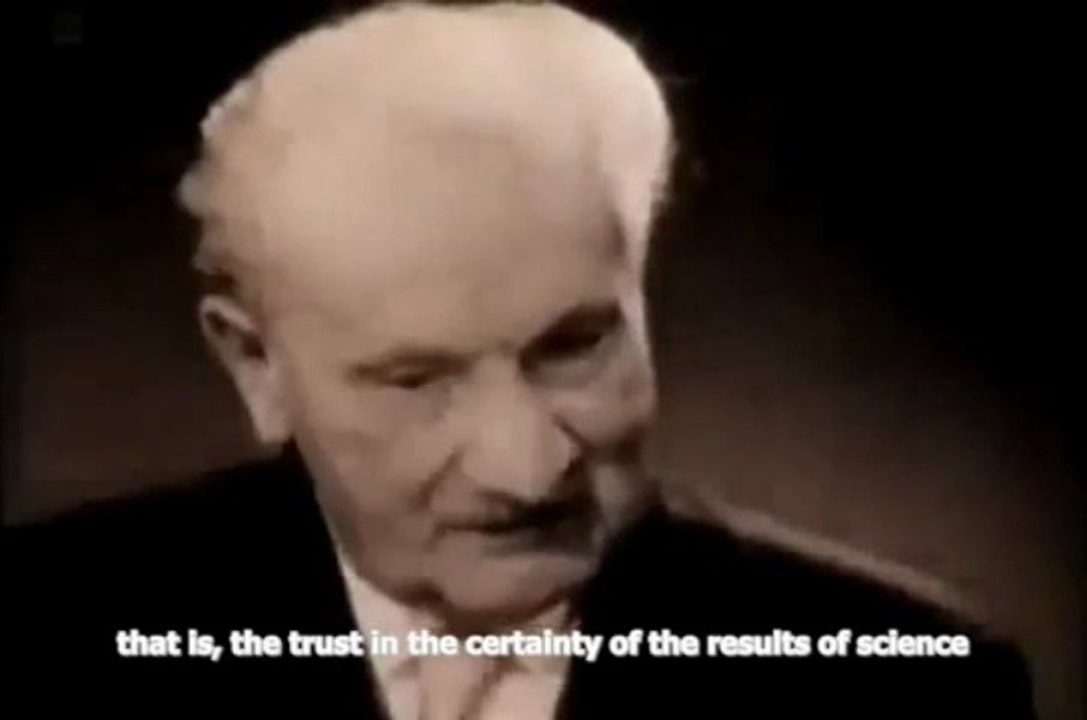 Мартин Хайдегер за религията