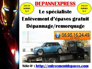 Enlèvement épave gratuit - Depannexpress le spécialiste - http://enlevementdepaves.com