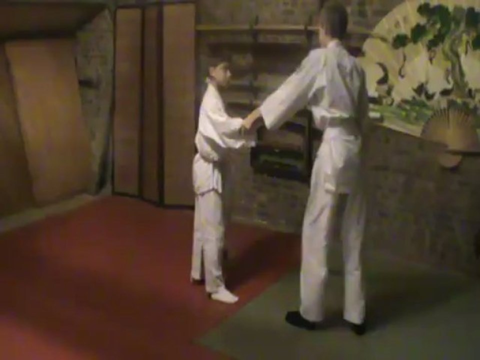 Go no geiko :  ikkyo en ai hanmi ou gyaku hanmi (les entrées)