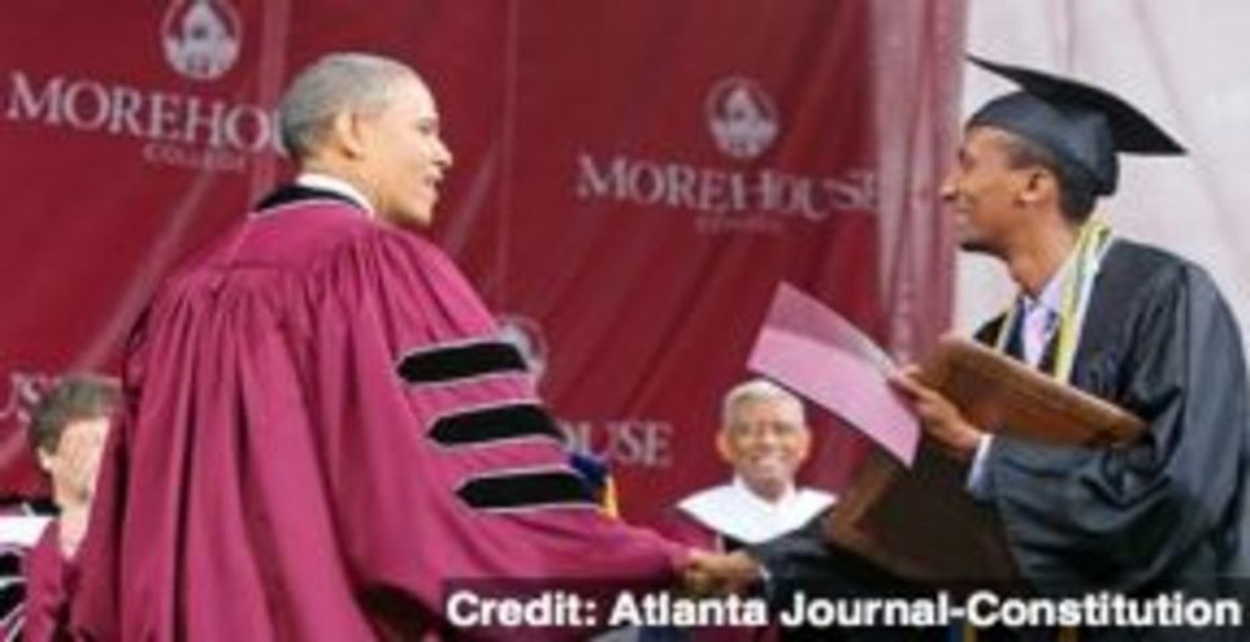 Obama Delivers Morehouse Commencement Speech video Dailymotion