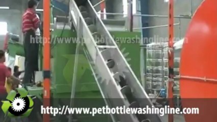 PET Bottle Flakes Washing Line in Philippines