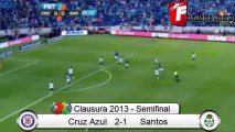 Cruz Azul 2-1 Santos Semifinal Vuelta, Liga MX Clausura 2013