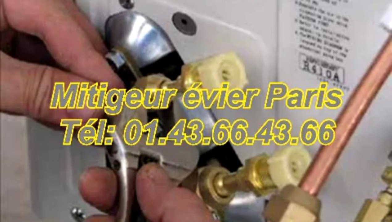 Mitigeur évier paris Tél: 01.43.66.43.66