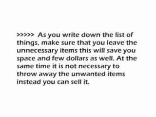 MOVING ACROSS THE UNITED STATES - TIPS