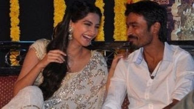 Raanjhanaa actor Dhanush FUNNY moments with Sonam Kapoor!