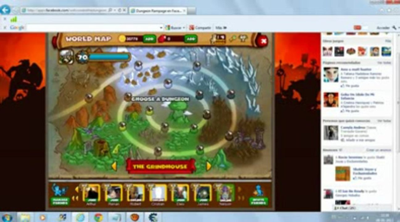 Hack De Dungeon Rampage Con Cheat Engine 6.2 (2013)
